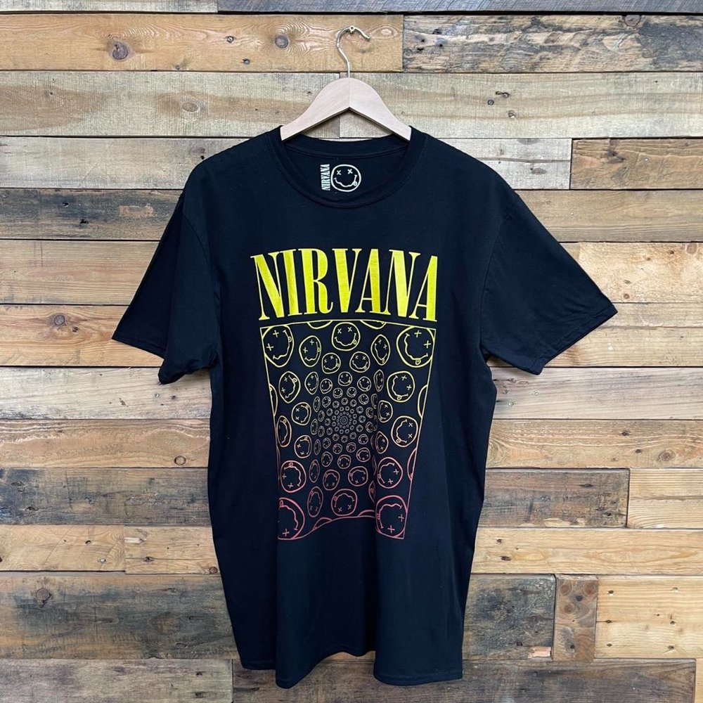 Nirvana Smily t Shirt Nirvana Smily